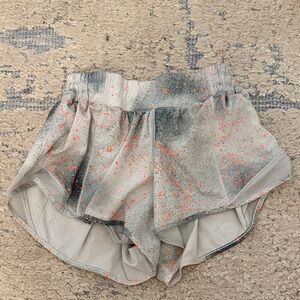 Lulu lemon splatter shorts